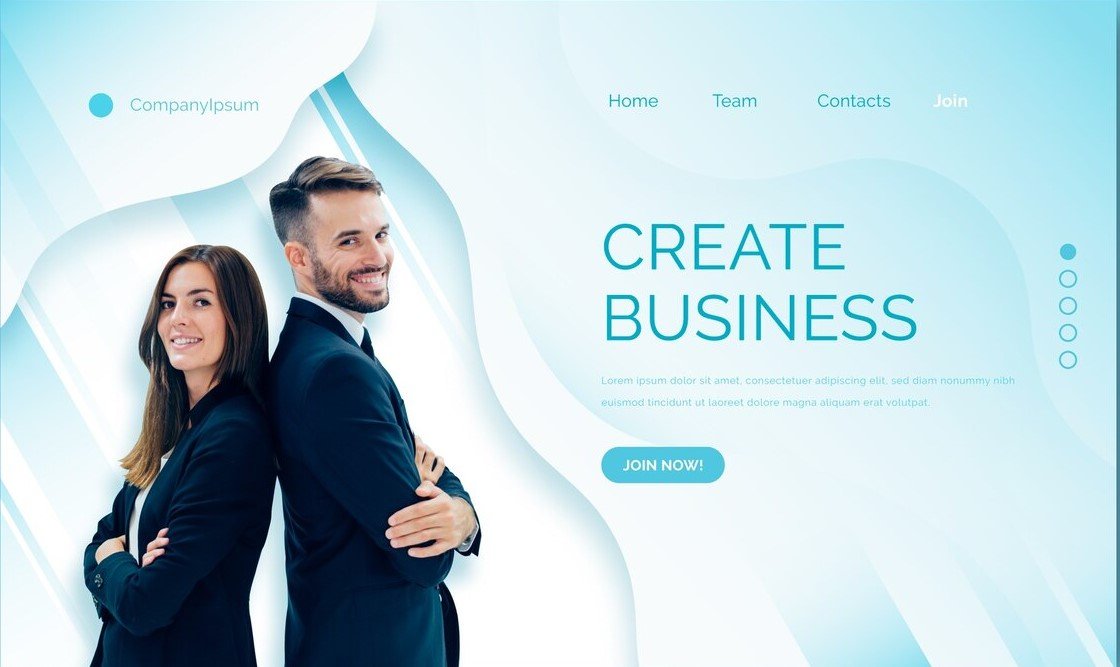 landing-page-made-business-with-photo-template_23-2148292791